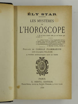 Les Mystères de l'Horoscope.. STAR Ely (pseud. d'Eugène JACOB),