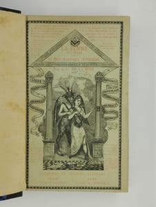 La femme et l'enfant dans la franc-maçonnerie universelle. 1 tome en 2 vol.