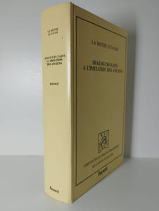dialogues faits à l'imitation des anciens.