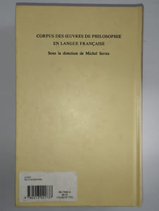 De la vicissitude ou variété des choses de l'univers.
