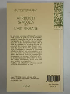 Attribut et symboles dans l'art profane. Dictionnaire d'un language perdu (1450-1600).