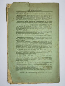 La Franc-maçonnerie démasquée, Revue mensuelle des doctrines et faits maçonniques. 3ème année. N° 29 -19 juillet 1886.