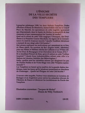 L'énigme de la ville secrète des Templiers. Montreuil-sur-Mer.. VALCQ Philippe
