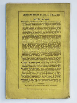 Les crimes du haut-clergé contemporain. L'empoisonneur Léon XII et les 5 millions du chanoine. Affaire Dumont-Durousseaux-Bernard.. TAXIL Léo,