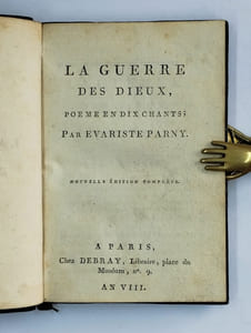 La guerre des dieux. Poème en dix chants.