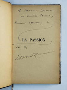 La passion. Mystère en deux chants et six parties.