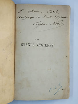 Les grands mystères. Vie universelle - vie individuelle - vie sociale.. NUS Eugène,