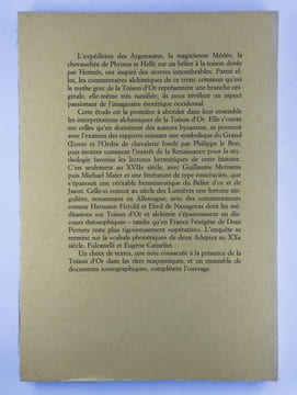 Toison d'Or et Alchimie.. FAIVRE Antoine,