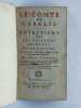 Le Comte de Gabalis, ou entretiens sur les sciences secrètes. Tome premier (SEUL).. VILLARS Abbé de,
