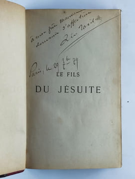 Le fils du jésuite. Précédé de pensées anti-cléricales. 2 Vol.. TAXIL Léo,