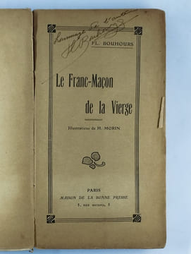 Le franc-maçon de la vierge. BOUHOURS Fl.,