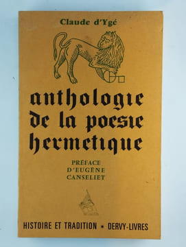 Anthologie de la poésie hermétique.. LABLATINIERE D'YGE Claude,