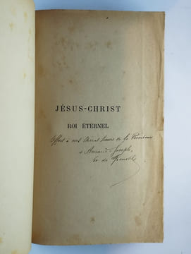 Jésus-Christ roi éternel. 2 vol. (COMPLET).. FAVA Mgr.,