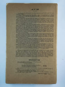 Bibliographie de la Franc-Maçonnerie et des Sociétés secrètes. Imprimés et manuscrits (langue française et latine). 2 vol. 1er fasicule: A - Cérémonie. [2e fasicule: Cérémonie - Compte rendu].