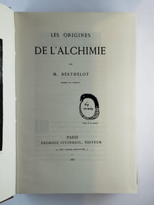 Les Origines de l'Alchimie.