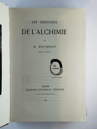 Les Origines de l'Alchimie.