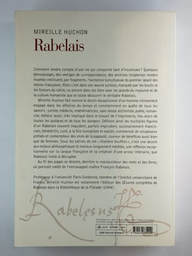 Rabelais.. HUCHON Mireille,