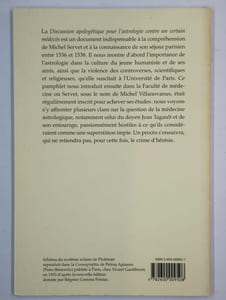 Discussion apologétique pour l'astrologie contre un certain médecin.