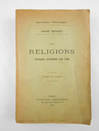 Des Religions pratiquées actuellement dans l'Inde.