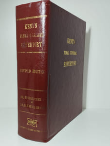 Kent's final general repertory of the homoeophatic materia medica.