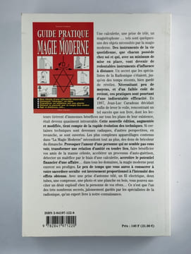 Guide pratique de magie moderne.. CARADEAU Jean-Luc,