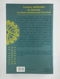 Lectures médiévales de Macrobe. Les Glosae Colonienses super Macrobium.