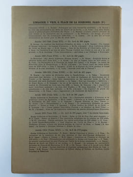 Archives d'histoire doctrinale et littéraire du moyen âge. Année 1955.. COLLECTIF,