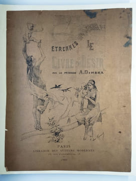 Étrennes aux dames. Le Livre du désir.. DINSKA Anna (PELLADAN Joséphin),
