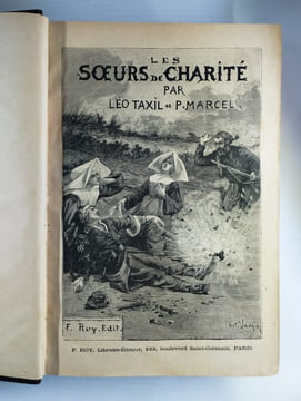 Les soeurs de charité.. TAXIL Léo, MARCEL P.,