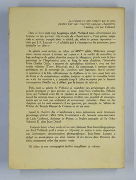 Histoires et portraits de Rose-Croix.. VULLIAUD Paul,