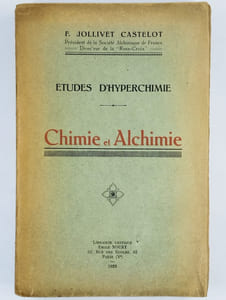 Etudes d'hyperchimie. Chimie et alchimie.