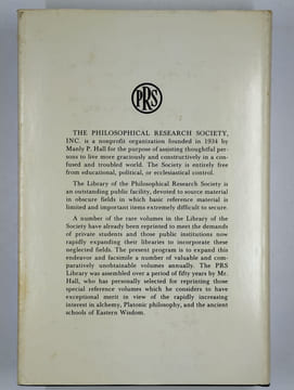 Alchemy and the alchemists.. HITCHCOCK Ethan Allen,