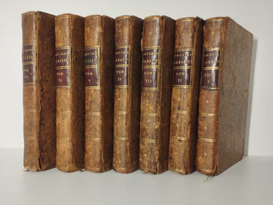 Lettres cabalistiques, ou Correspondance philosophique, historique & critique, entre deux cabalistes, divers esprits élémentaires, & le seigneur Astaroth. COMPLET en 7 vol.
