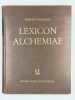 Lexicon Alchemiae.. RULAND Martin,