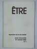 Être. Approches de la non-dualité. Revue trimestrielle. Lot de 5 annés complètes de 1989 à 1992 et n° 1 et 2 de 1993, soit 18 vol.. KLEIN Jean (dir.),