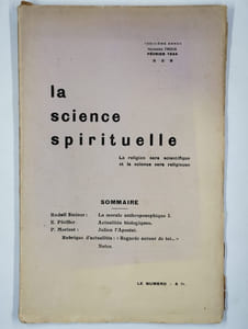 La science spirituelle. 13ème année, n°3, février 1934.