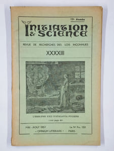 Initiation et science. Revue de recherches des lois inconnues. n°43. 12e année. Mai-août 1957.