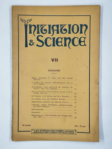 Initiation Magie Science n°7