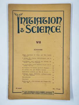 Initiation Magie Science n°7. Collectif,