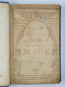 Amphithéâtre des sciences mortes. I. Comment on devient mage. Ethique. [II. Comment on devient Fée. Erotique]. [III. Comment on devient artiste. Esthétique]. [IV. Le livre du sceptre. Politique]. [V. L'occulte catholique]. [VI. Traité des antinomies. Métaphysique]. [VII. La science de l'amour]. COMPLET en 7 vol.
