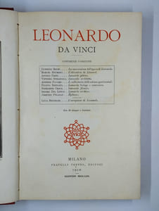 Leonardo da Vinci. Conferenze fiorentine.