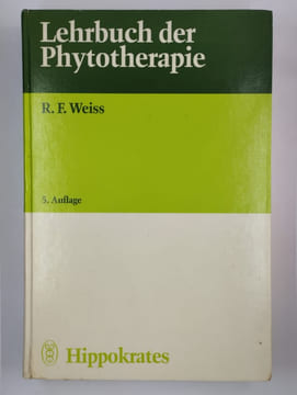 Lehrbuch der phytotherapie.. WEISS Rudolf Fritz,