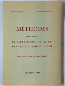 Méthodes pour étudier la répartition des astres dans le mouvement diurne.