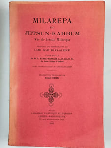 Milarepa ou Jetsu-Kahbum. Vie de Jetsün Milarepa.