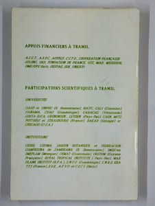 Séminaire TRAMIL 2. Recherches scientifique et usage populaire des plantes médicinales dans la caraïbe.