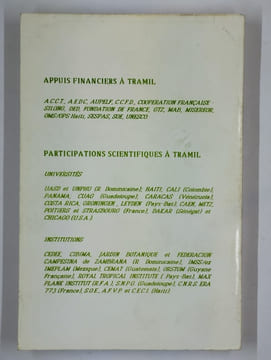Séminaire TRAMIL 2. Recherches scientifique et usage populaire des plantes médicinales dans la caraïbe.. WENIGER D., ROBINEAU L.,