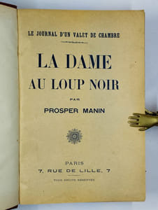 Le journal d'un valet de chambre. La dame au loup noir.