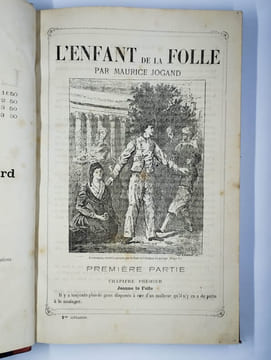 L'enfant de la folle.. JOGAND Maurice,