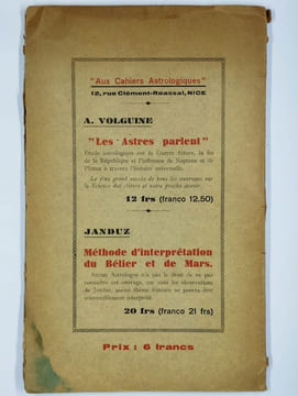 Le symbolisme de la vie légendaire de Moïse.. VOLGUINE A.,