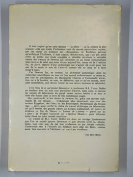Les fondements de l'alchimie de Newton ou "la chasse au lion vert".. TEETER DOBBS Betty J.,